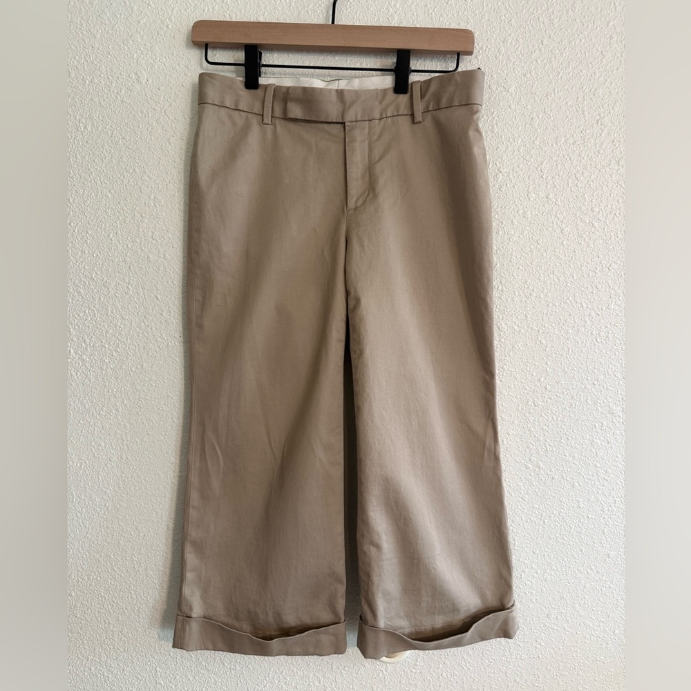 Y2K Gap Low Rise Capri Wide Leg Trousers